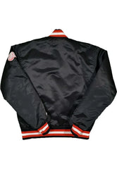 80’s Detroit Red Wings Black Satin Jacket