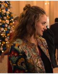 A Family Affair 2024 Joey King Floral Jacket