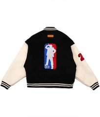 A Few Good Kids CEO Baseball Varsity Black Jacket