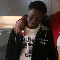 Alex R. Hibbert The Chi S4 E1 Members Only Varsity Jacket