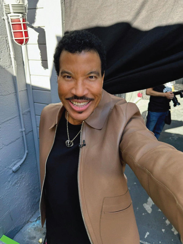 American Idol Lionel Richie Leather Jacket