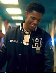 A Boogie Wit Da Hoodie Look Back At It Varsity Jacket