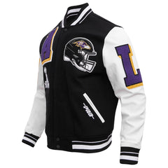 Baltimore Ravens Mashup Varsity Jacket