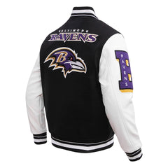 Baltimore Ravens Mashup Varsity Jacket