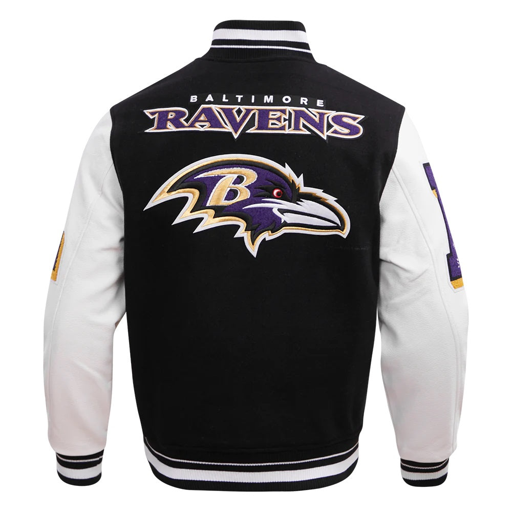 Baltimore Ravens Mashup Varsity Jacket