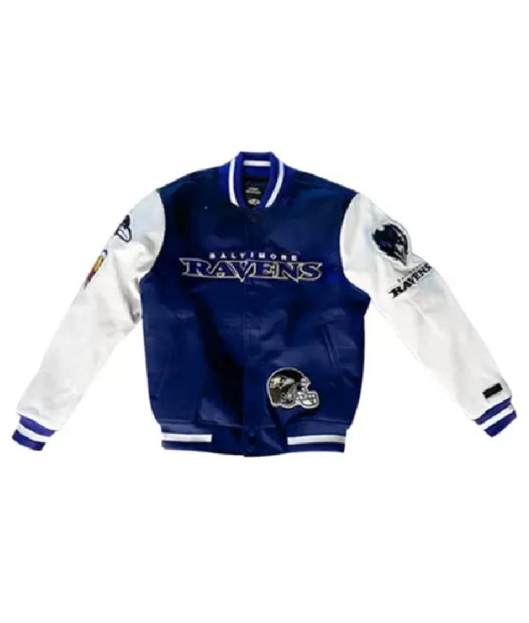 Bartel Baltimore Ravens NFL Varsity Jacket With Patches