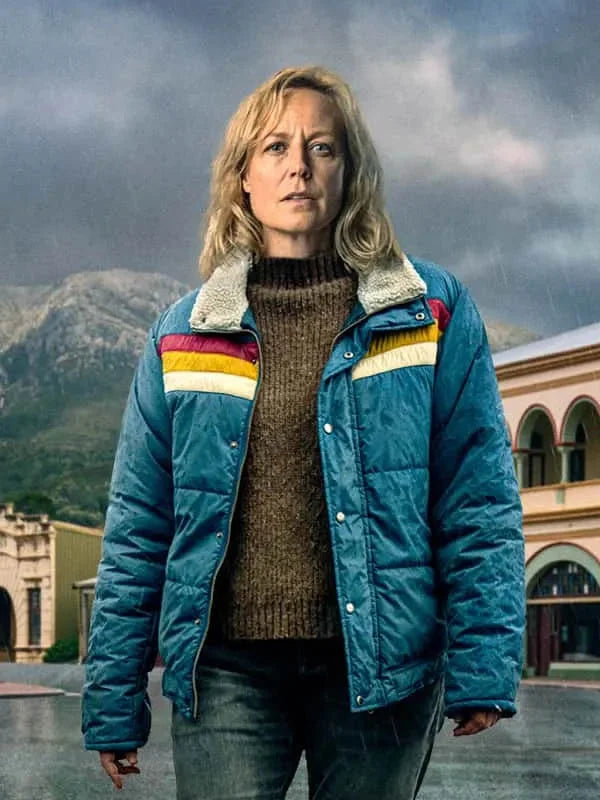 Bay Of Fires Marta Dusseldorp Blue Jacket