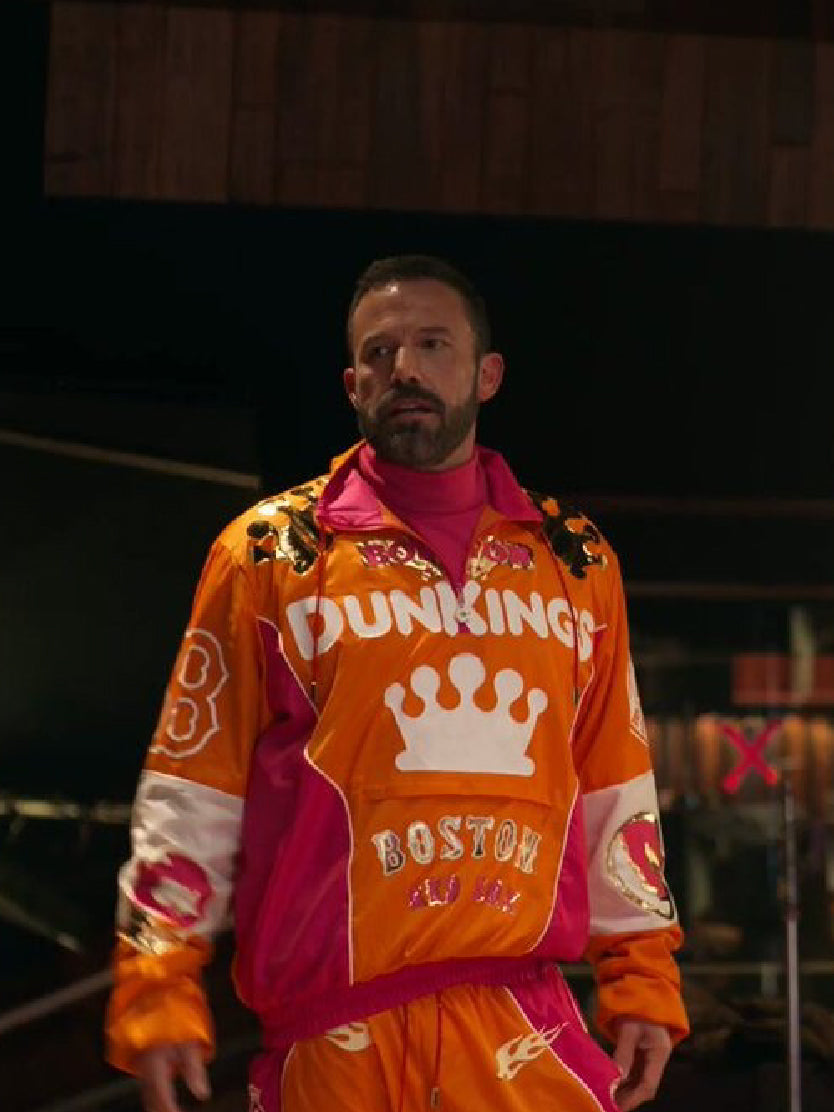 Ben Affleck Super Bowl Dunkin Donuts Jacket