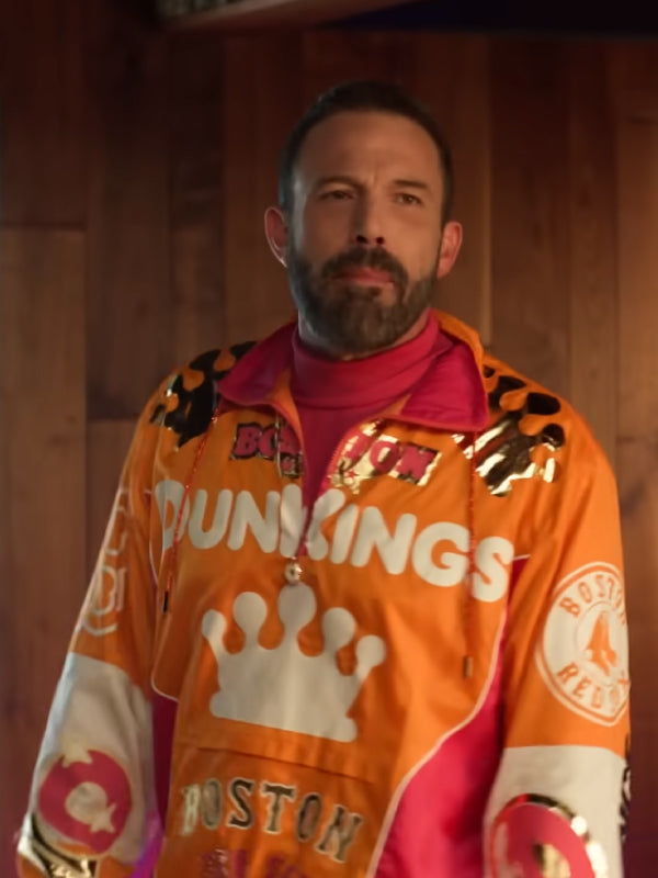 Ben Affleck Super Bowl Dunkin Donuts Jacket