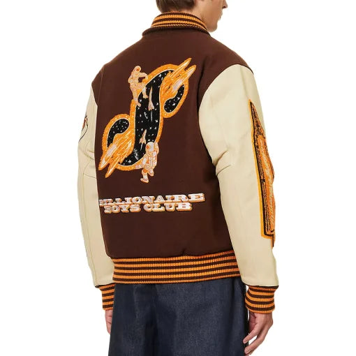 Billionaire Boys Club Brown Letterman Jacket