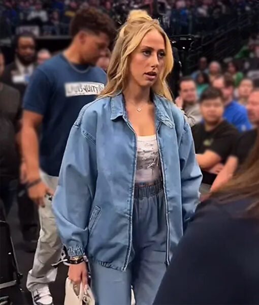 Brittany Mahomes Blue Denim Jacket