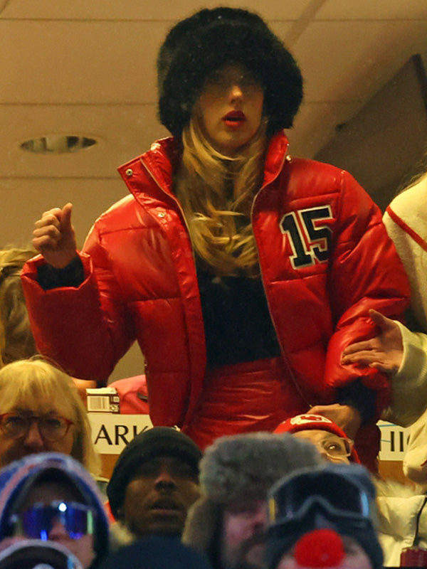 Cara Delevingne Kansas City Chiefs Game Jacket