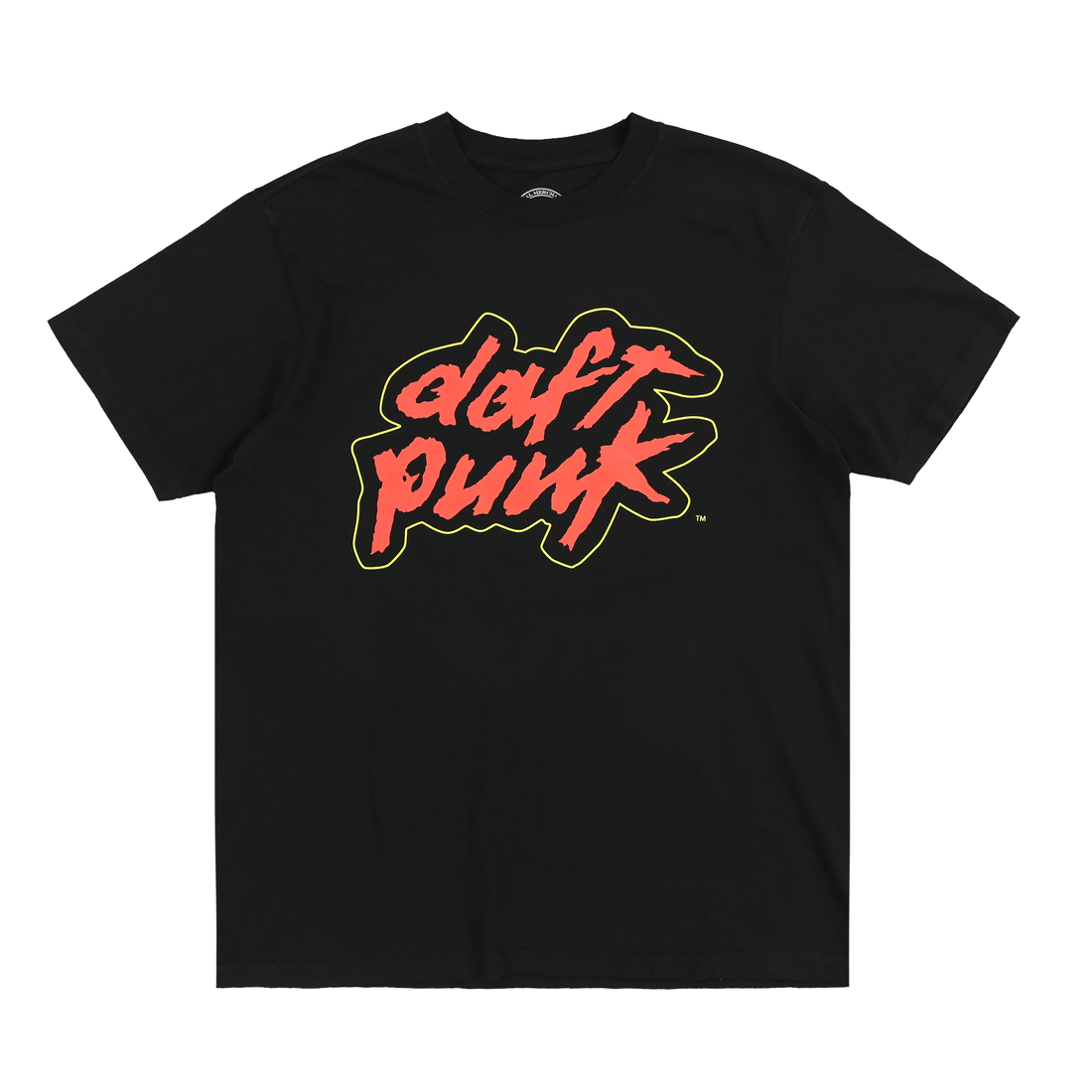 Daft Punk Logo Black T-Shirt