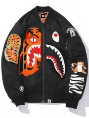 BAPE Shark Tiger Head Joint Jacket