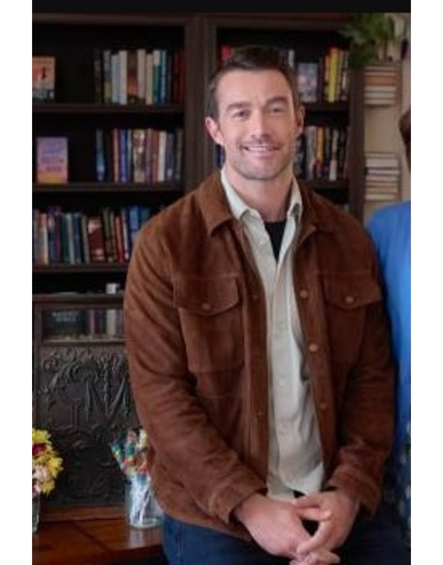 Blind Date Book Club 2024 Robert Buckley Brown Jacket