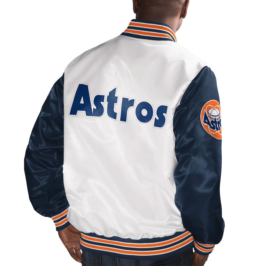 Houston Astros The Legend White Satin Jacket