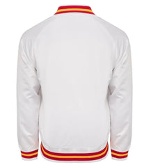 Kansas City Chiefs Heavyweight White Satin Jacket