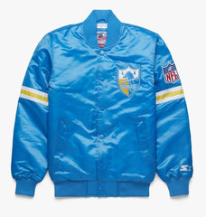 Los Angeles Chargers Satin Varsity Jacket