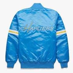 Los Angeles Chargers Satin Varsity Jacket