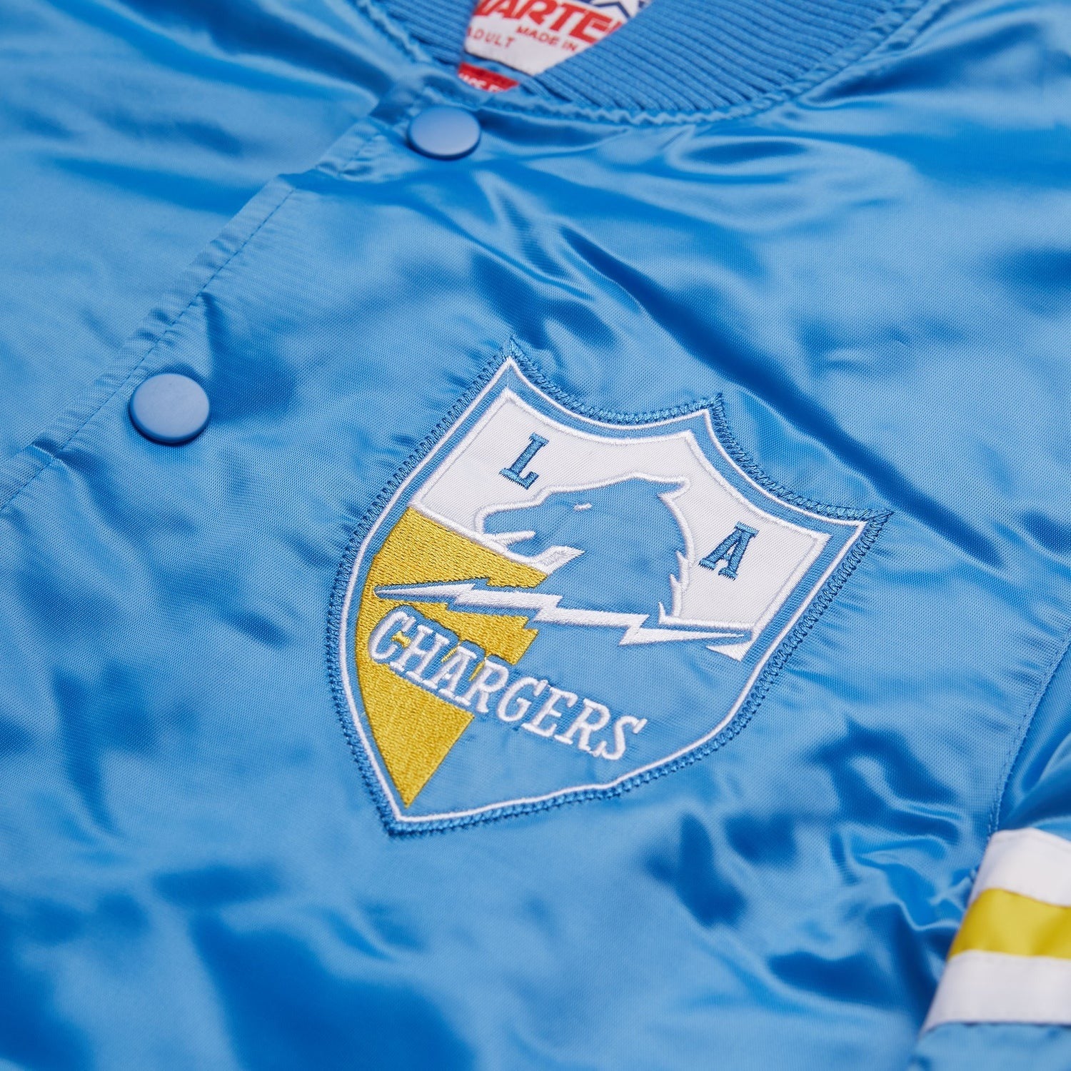 Los Angeles Chargers Satin Varsity Jacket