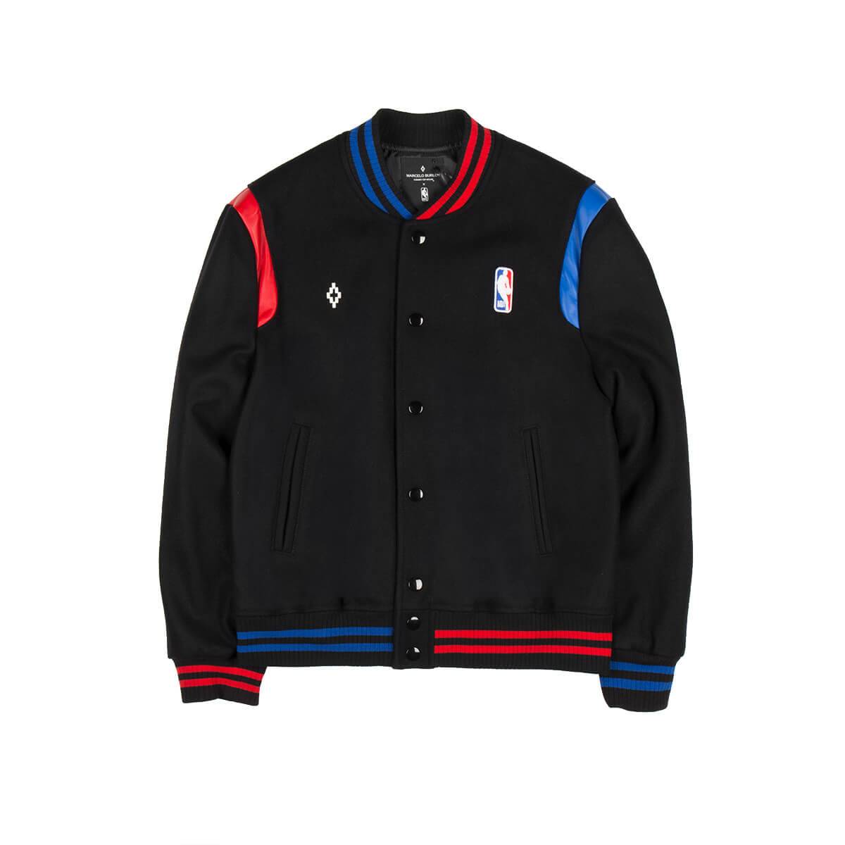 Marcelo burlon NBA varsity jacket