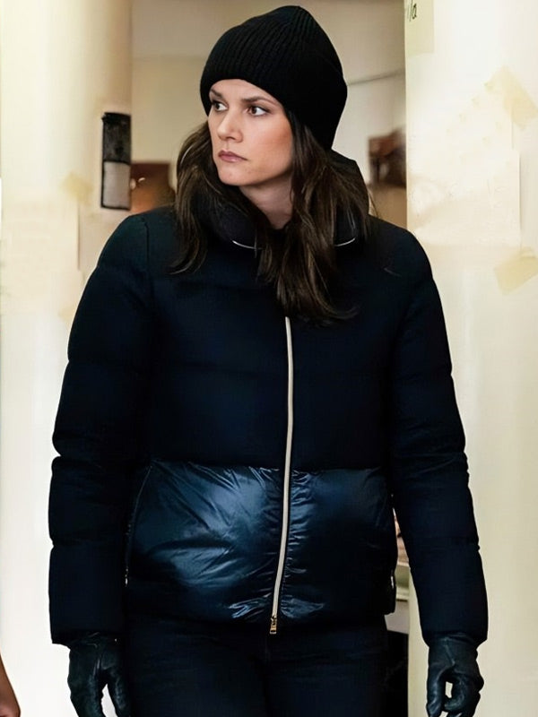 Maggie Bell FBI S06 Black Puffer Jacket