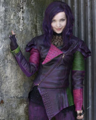 Dove Cameron Descendants Purple Leather Jacket