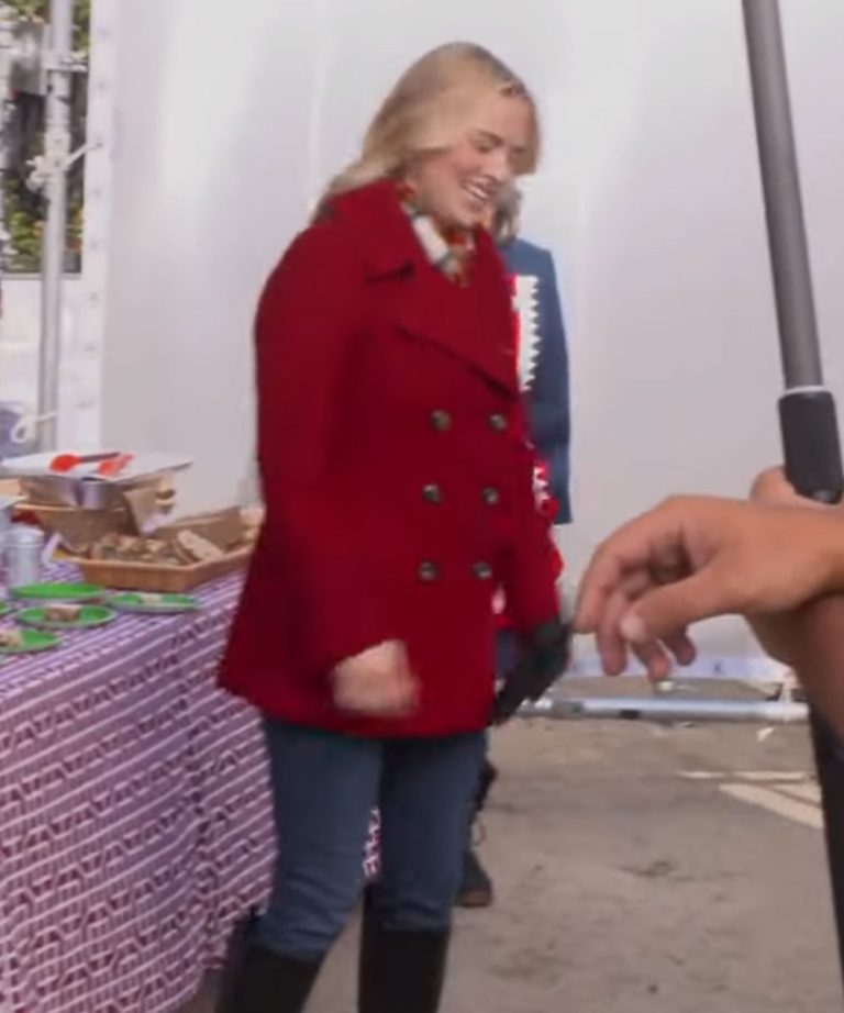 Christmas on Windmill Way Mia Meijer Red Coat