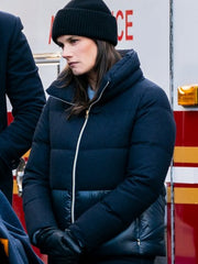 Maggie Bell FBI S06 Black Puffer Jacket