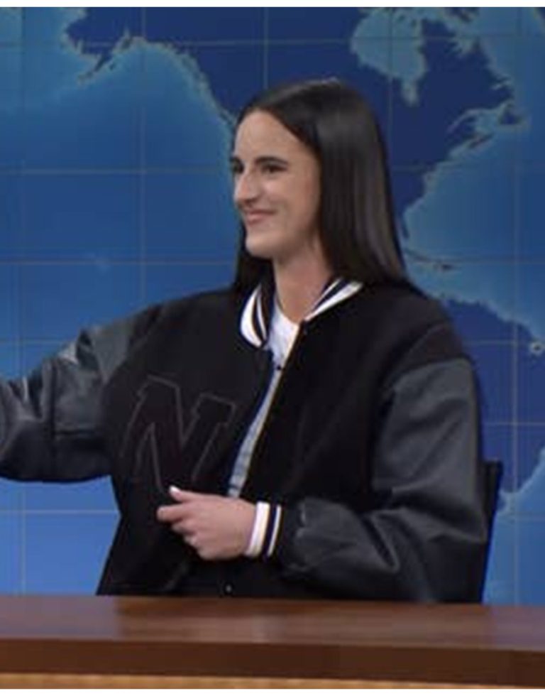 Caitlin Clark SNL Black Jacket