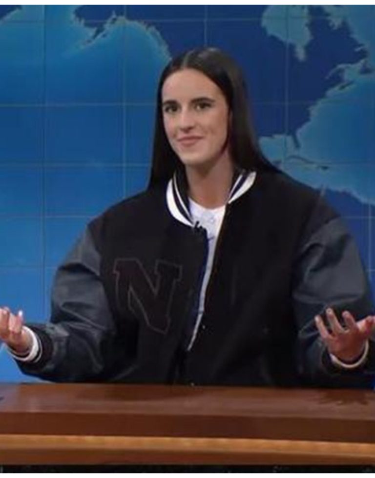 Caitlin Clark SNL Black Jacket