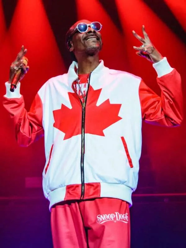 Cali To Canada Tour 2024 Snoop Dogg Flag Jacket