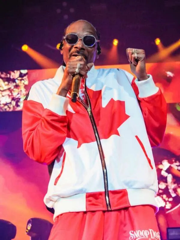 Cali To Canada Tour 2024 Snoop Dogg Flag Jacket