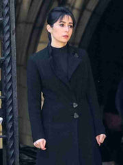 The Penguin 2024 Cristin Milioti Black Coat