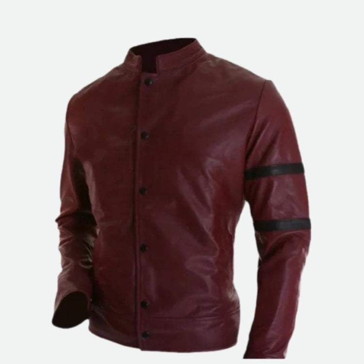 Vin Diesel Fast And Furious Red Leather Jacket