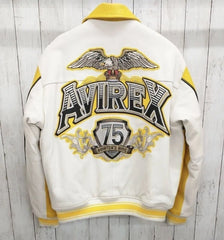 Aviators King Leather Yellow Jacket