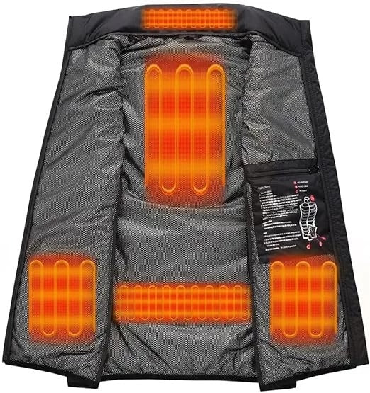 Heated Vest For Women with Battery Pack Included - Windproof Water Resistant Puffer Style