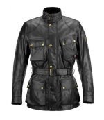 Men’s Black Roadmaster Leather Jacket