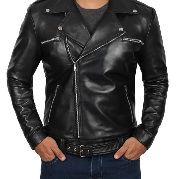 The Walking Dead Negan Leather Jacket For Mens
