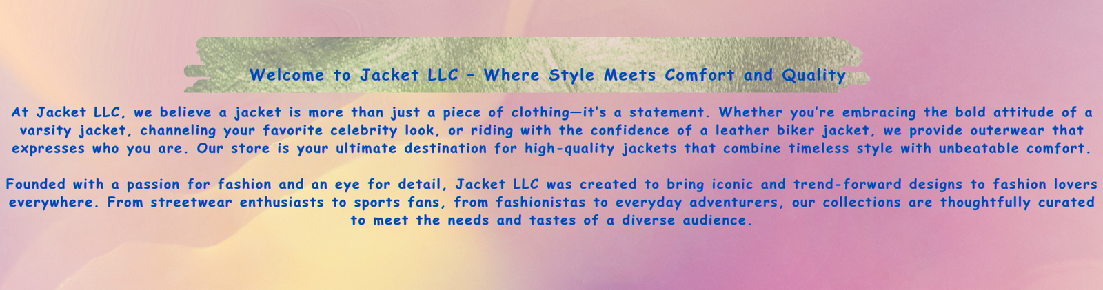 Jacket llc